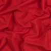 Red Fleece-Backed Stretch Cotton Knit | Mood Fabrics