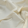 Ivory Plain Dyed Polyester Taffeta - Detail | Mood Fabrics