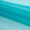 Teal 2-Ply Polyester Organza - Folded | Mood Fabrics