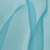 Teal 2-Ply Polyester Organza - Detail | Mood Fabrics
