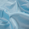 Baby Blue Polyester Shantung - Detail | Mood Fabrics