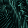 Emerald Pleated Stretch Satin - Detail | Mood Fabrics