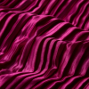 Raspberry Sorbet Pleated Stretch Satin - Detail | Mood Fabrics