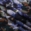 Green and Gothic Grape Floral Scuba Knit - Folded | Mood Fabrics