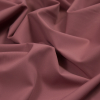 Matte Dusty Rose Polyester Spandex - Detail | Mood Fabrics