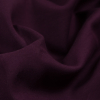 Italian Purple and Burnt Charcoal Double-Faced Double Knit - Detail | Mood Fabrics