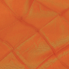 Fire Orange Pintuck Satin - Detail | Mood Fabrics
