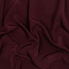 Dark Burgundy Polyester Peachskin | Mood Fabrics
