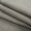 Olive and White Nailshead Linen Woven - Folded | Mood Fabrics