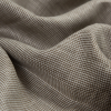 Warm and Pale Beige Nailshead Linen Woven - Detail | Mood Fabrics
