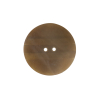 Striped Natural 2-Hole Horn Button - 40L/25.5MM - Detail | Mood Fabrics