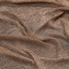 Rose Gold Plastic Chainmail Fabric - Detail | Mood Fabrics