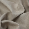 Wide Ostrava Oatmeal Linen Woven - Detail | Mood Fabrics