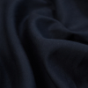 Tivoli Navy Linen and Rayon Woven - Detail | Mood Fabrics
