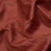 Ginger Orange Laminated and Wrinkled Faux Suede - Detail | Mood Fabrics