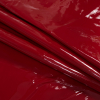 Medium Red Patent Lamb Leather - Folded | Mood Fabrics