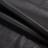 Medium Black Stretch Lamb Leather - Folded | Mood Fabrics