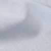 Chesterton Blue Calendered Organic Cotton Oxford - Detail | Mood Fabrics