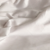 Ravello White Mercerized Organic Cotton Shirting - Detail | Mood Fabrics
