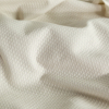 Maiori Beige Bullseye Organic Cotton Pique - Detail | Mood Fabrics