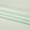 Maiori Mint Bullseye Organic Cotton Pique - Folded | Mood Fabrics