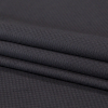 Maiori Black Bullseye Organic Cotton Pique - Folded | Mood Fabrics