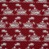 Red Steam Boat Printed Cotton Jersey - Detail | Mood Fabrics