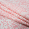 Pink Python Printed Cotton Jersey - Folded | Mood Fabrics