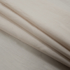 Beige Tonal Hairline Striped Cotton Shirting - Folded | Mood Fabrics