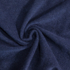 Italian Midnight Navy Ultra Soft Wool Knit | Mood Fabrics