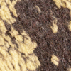 Italian Dusky Citron and Charcoal Paisley Chunky Wool Knit - Detail | Mood Fabrics