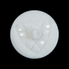 White Etched Shank Back Button - 44L/28mm - Detail | Mood Fabrics