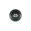 Gunmetal Concaving 4-Hole Metal Button - 24L/15mm - Detail | Mood Fabrics