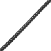 Black Looped Rope Trim - 0.5 - Detail | Mood Fabrics
