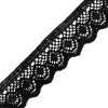 Black Crochet Lace Trim - 1.75 - Detail | Mood Fabrics