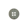 Gray Plastic 4-Hole Button - 24L/15mm - Detail | Mood Fabrics