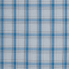 Blue and White Plaid Cotton Voile | Mood Fabrics