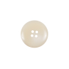 Ivory Plastic 4-Hole Button - 24L/15mm - Detail | Mood Fabrics