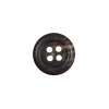 Brown Plastic 4-Hole Button - 24L/15mm | Mood Fabrics
