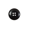 Chocolate Horn 4-Hole Button - 24L/15mm - Detail | Mood Fabrics