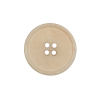 Sand Horn 4-Hole Button - 36L/23mm | Mood Fabrics
