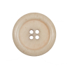 Sand Horn 4-Hole Button - 40L/25mm | Mood Fabrics