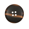 Italian Metallic Bronze Etched 4-Hole Button - 40L/25.5mm - Detail | Mood Fabrics