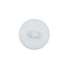 Italian Decorative White Shank Back Button - 30L/19mm - Detail | Mood Fabrics