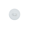 Italian Decorative White Shank Back Button - 24L/15mm - Detail | Mood Fabrics