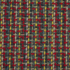Red, Green and Yellow Woven Wool Tweed - Detail | Mood Fabrics