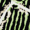 Green Tiger Striped Diamond Printed Stretch Cotton Twill - Detail | Mood Fabrics
