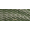Green Tiger Striped Diamond Printed Stretch Cotton Twill - Full | Mood Fabrics
