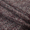 Italian Red, Pink and Navy Chunky Wool Knit - Folded | Mood Fabrics