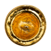 Gold Metal Coat Shank Back Button - 54L/34mm - Detail | Mood Fabrics
